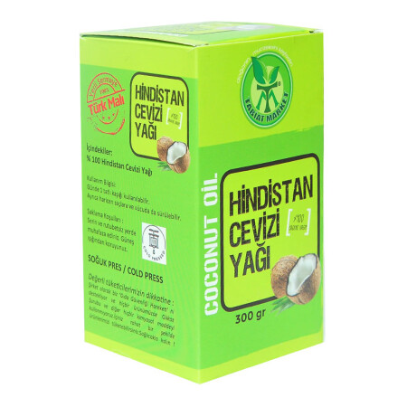 Hindistan Cevizi Yağı 300Gr - 10