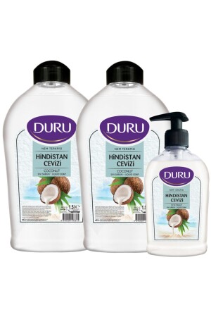 Hindistan Cevizli Sıvı Sabun 1,5-1,5-300ml DH15300 - 2