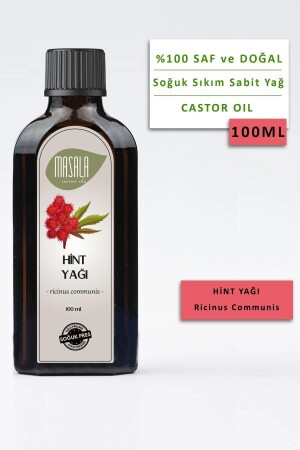 Hint Yağı 100 ml. (castor Carrier Oil) - 2