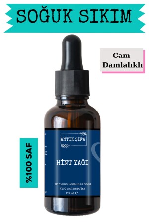 Hint Yağı (20ml)- %100 Saf Soğuk Sıkım Hint Yağı - 2