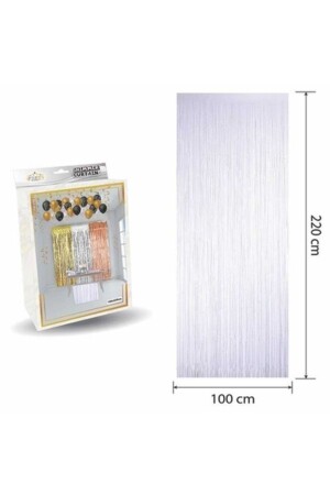 Hintergrund weißer Wandvorhang Türvorhang - Aşkın Concept
