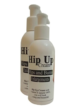 Hipup Hip Lift-Po-Vergrößerung-Straffung-Anti-Cellulite-Körpercreme 120 ml 2 Stk - 1