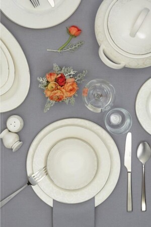 Hira 60 Parça Yemek Takımı 12 Kişilik 600.15.01.0014 - Emsan