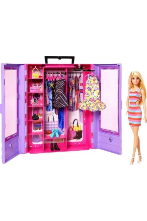 خزانة ملابس من Hjl66 MNZ-Pink - Barbie