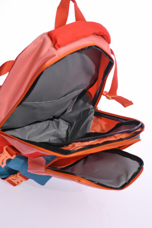 HKN 9013 Grundschulrucksack mit Stifthalter, Schultasche mit mehreren Fächern, orthopädischer Rucksack - 5