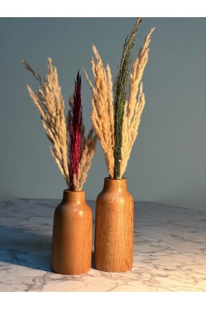 مكنسة من الخشب الحد الأدنى للزينة المزخرفة للزهور - H&L Concept