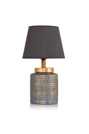 Hmy Design Grande Keramiklampenschirm – Blau / Gold - 3