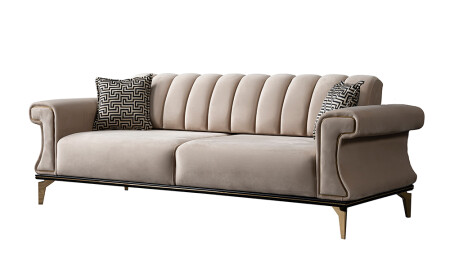 Holly Gold Sofa - 7