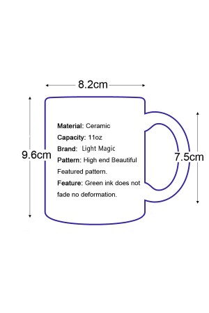 Hollywood Klaket Yönetmen Rejisör Sinema Kahve Kupası Fincan Mug Teflon Uygulama Gerçek Seramik ES59800CUPSNM - 9