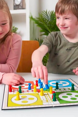 Holz-Ludo-Spiel – klassisches Brettspiel für alle Altersgruppen - 3