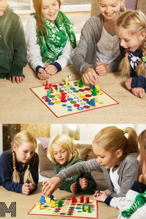 Holz-Ludo-Spiel – klassisches Brettspiel für alle Altersgruppen - 5