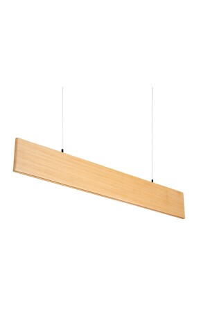 Holzbeleuchtung linear 154 cm 3000 K (Tageslicht) Pendelleuchte LED-Leuchte lineare Beleuchtung WDL-006-155/3000 K - 1