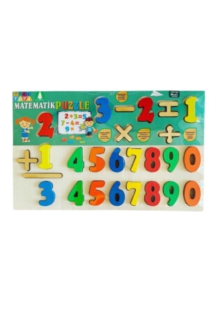 Hölzernes Bultak 3-in-1-Set Alphabet-Operationen-Arabisch Lernpuzzle KS-88 - 7