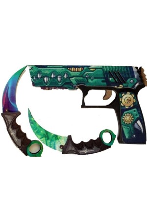 Hölzernes Cs Go See Ya Later Gamma Phase 2 Karambit Neues Set 355020 - 1