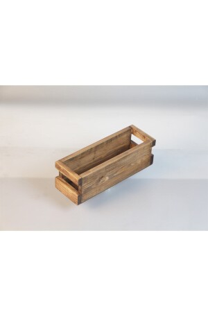 Holzkiste, Holz-Organizer-Box, Gewürzregal, S2 - 4