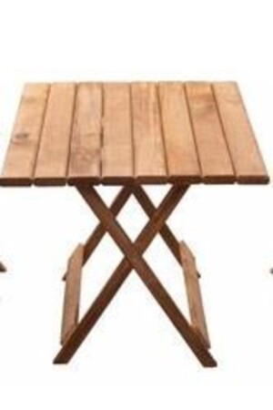 Holzklapptisch Picknicktisch Balkontisch 420000091 - 1