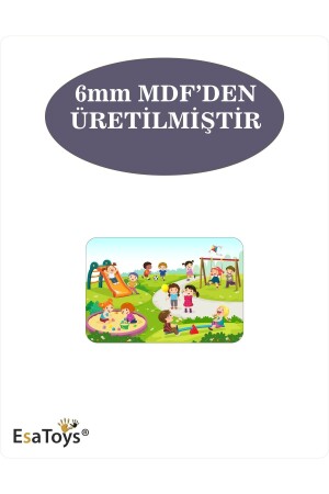 Holzpuzzle für Kinder, 6 Teile - 3