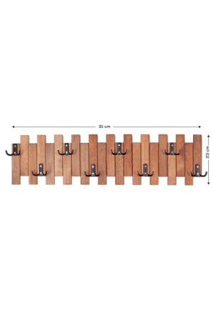 Holzwand- und Türhänger Kleiderbügel Zaun Modell 8 Kleiderbügel 420000086 - 4