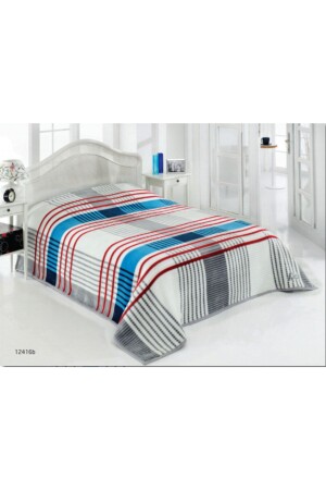 Home Lüks Peluş Battaniye 12416b Battal Boy 200X230 - Kalın Isıtan Battaniye - Sesli