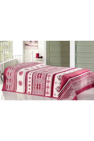 Home Luxus-Plüschdecke 14199y King Size 200 x 230 – dicke wärmende Decke GH065 - 2