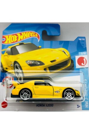 Honda S2000 Sarı 1:64 Ölçek Hotwheels Marka 2022honda - 1