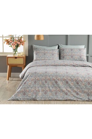 Honeysuckle Easy-Iron-Bettbezug-Set für Doppelbett, 200 x 220 cm, Blau, TYC00582150716 - 2