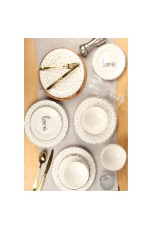 Hope 6 Kişilik 24 Parça Yemek Takımı 341SET234 - Porland