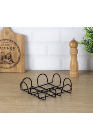 Horizontaler Serviettenhalter der Black Series - Okyanus Home