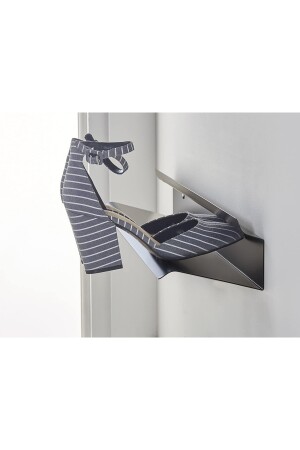 Horizontales Schuhregal zur Wandmontage, Schuhregal – 60 cm, 1 Stück. SHOERACK60 - 4