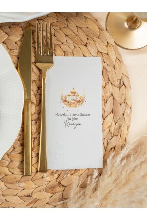 Hoş Geldin Ramazan Sunum Peçetesi 20li - Rima Tasarım