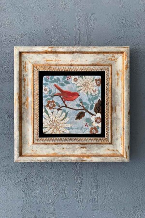 Hoşgeldin Bahar Çerçeveli Taş Tablo 20x20 Cm-wall Decor - 2