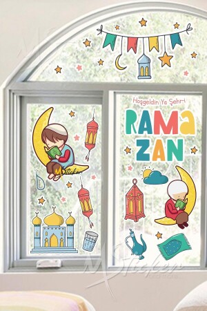 Hoşgeldin Ramazan, Ramazan Ayı Temalı Eğitici ve Eğlenceli Sticker Seti, Ramazan-ı Şerifi Tanıtma R19 - 3