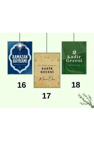 Hoşgeldin Ramazan Temalı Ramazan Hediyesi 50 Adet - 8