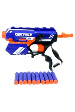 Hot Fire Scharfschützen-Spielzeugpistole, die blaue Schwammkugeln schießt 6363-T - 2