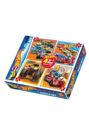 Hot Wheels 4-in-1-Puzzle - 1