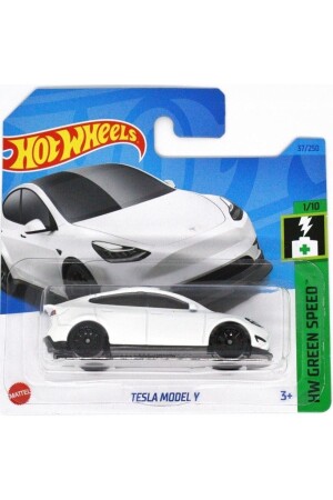 Hotwheels Single Cars Tesla Model Y Hkg28 - 1