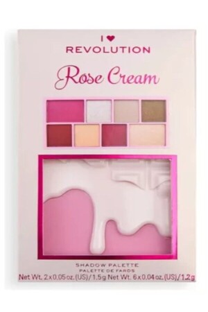 Hover to zoom I ?? Revolution Rose Cream Eyeshadow Palette 8 Shades New - 2