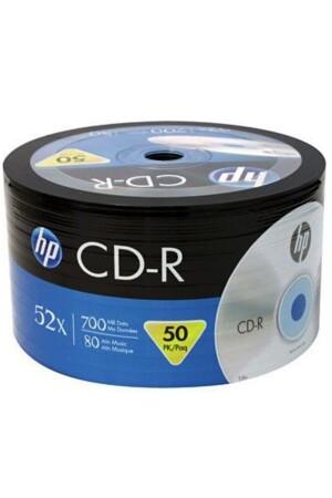 HP CRE00070-3 CD-R 700 MB 52X 50Lİ PAKET FİYAT - 1