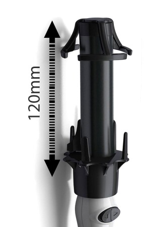 HRS-430 Otomatik Saç Maşası 32 mm Kalın Su Dalgası - 4