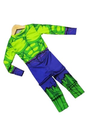 Hulk-Kostüm für Kinder für 3–4 Jahre mit Maske TAZO475-1 - 1