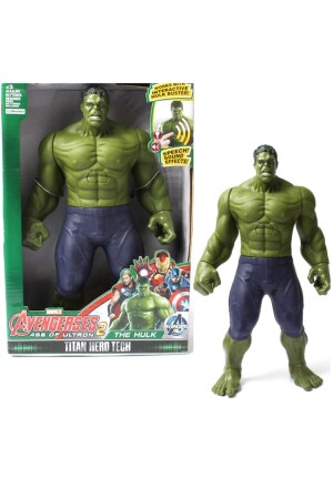 Hulk Pilli Sesli Işıklı Dev Figür 30cm 1 - 2