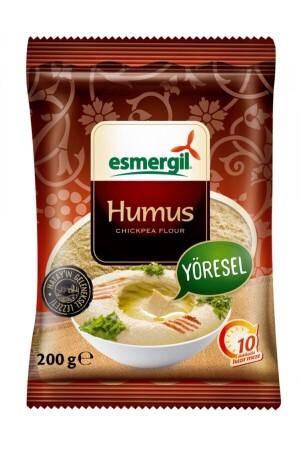 Hummus-Kichererbsenmehl 200 g, 12 Stück - 3