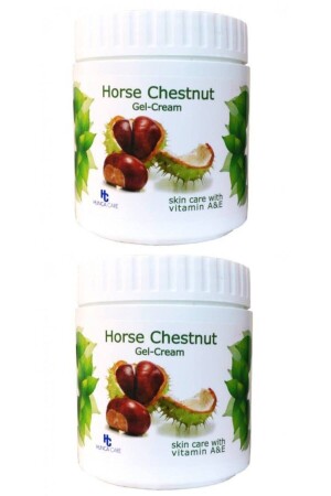 Hunca Rosskastaniencreme 2x500 ml Rosskastaniengel - Creme - 2