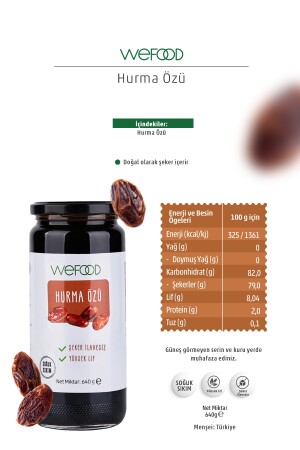 Hurma Özü 640 gr 8682392174969 - 5