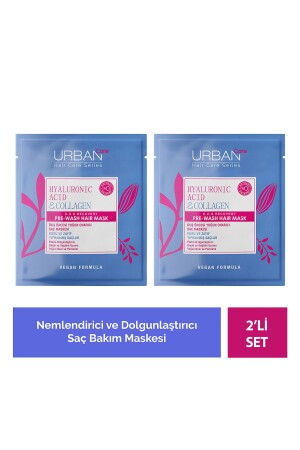 Hyaluronic Acid & Collagen Pre Hair Mask X 2'li Set - 2