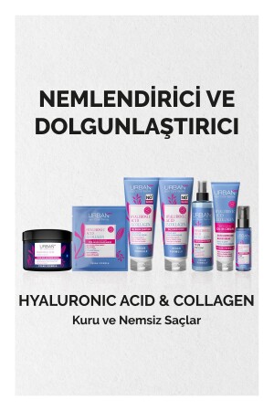 Hyaluronik Asit&Kolajen Kuru ve Cansız Saçlara Özel Saç Bakım Serumu-75ML-UV Koruma - 5