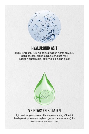 Hyaluronik Asit&Kolajen Kuru ve Cansız Saçlara Özel Saç Bakım Serumu-75ML-UV Koruma - 6