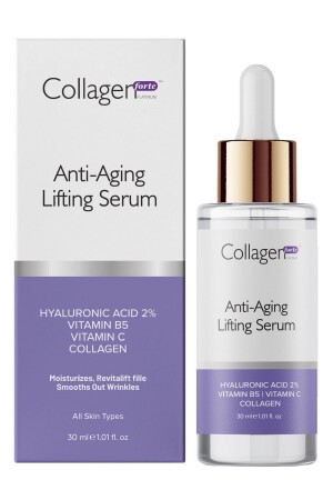 Hyaluronsäure-Serum 30 ml, Anti-Aging, enthält Kollagen, Vitamin B5, Vitamin C 8682887500921 - 3