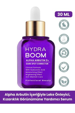 Hydra Boom Leke Karşıtı Ton Eşitleyici Alpha Arbutin %2 Cilt Serumu 30 ml FP.11.01.101.001 - 1