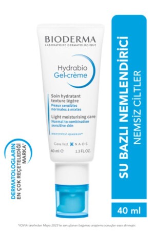 Hydrabio Gel-Cream Kuru Cilt Nemlendirici Jel Dokulu Niasinamid E Vitamini İçeren Yüz Kremi 40 ml 3401329447809 - 1